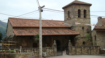 Iglesia parroquial de San Sebastián de Garabandal (España). Crédito: Lourdes Cardenal (CC BY-SA 3.0)